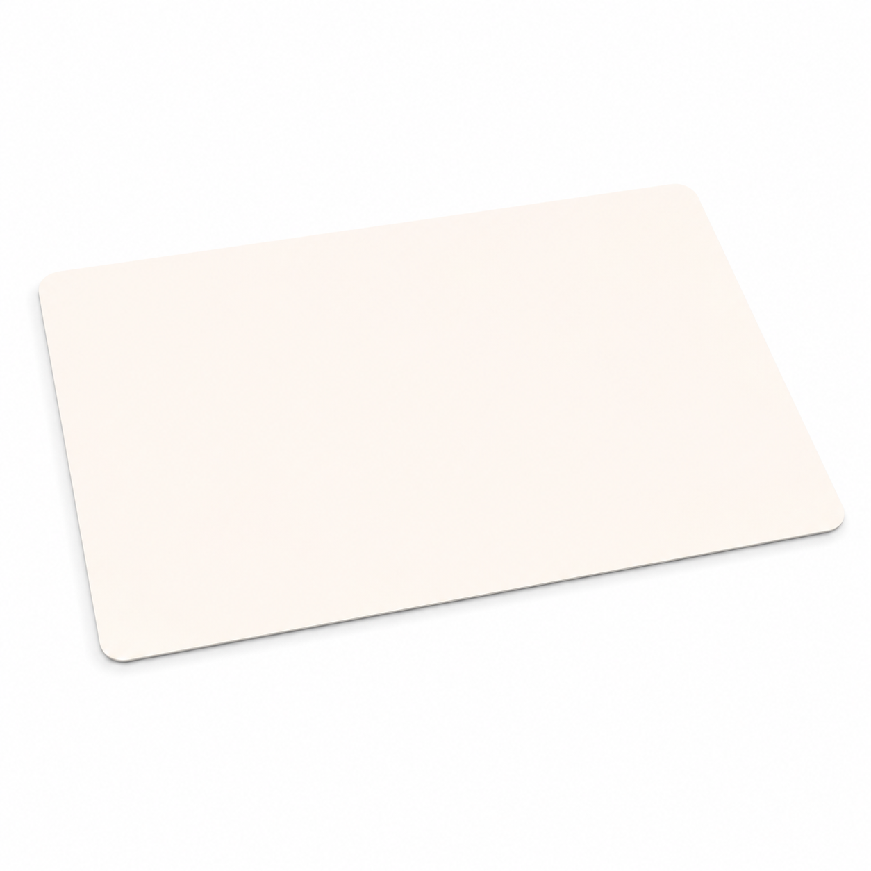 DoseDock Prep Mat in alabaster white silicone finish