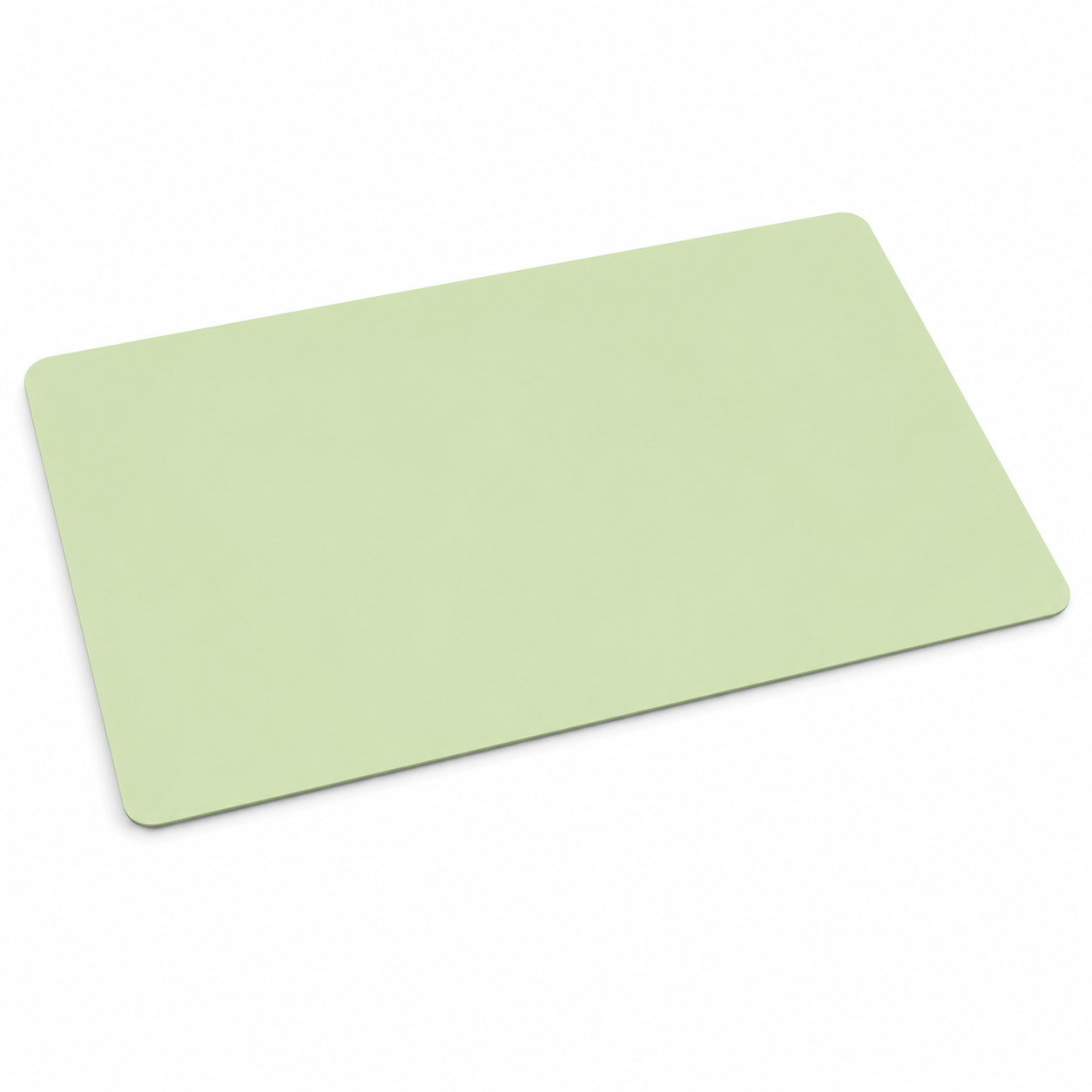 DoseDock Prep Mat in sage mint silicone finish