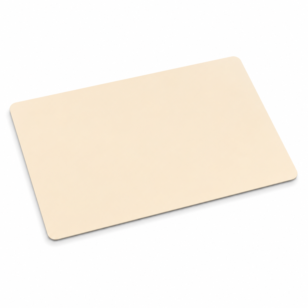 DoseDock Prep Mat in vanilla cream silicone finish